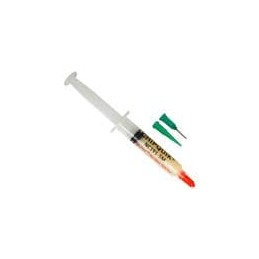 1 pcs : NC191-5M - Soldering Flux ROL0 Smooth Flow Tack Flux No-Clean in a 5cc/5g syringe w/plunger & tips