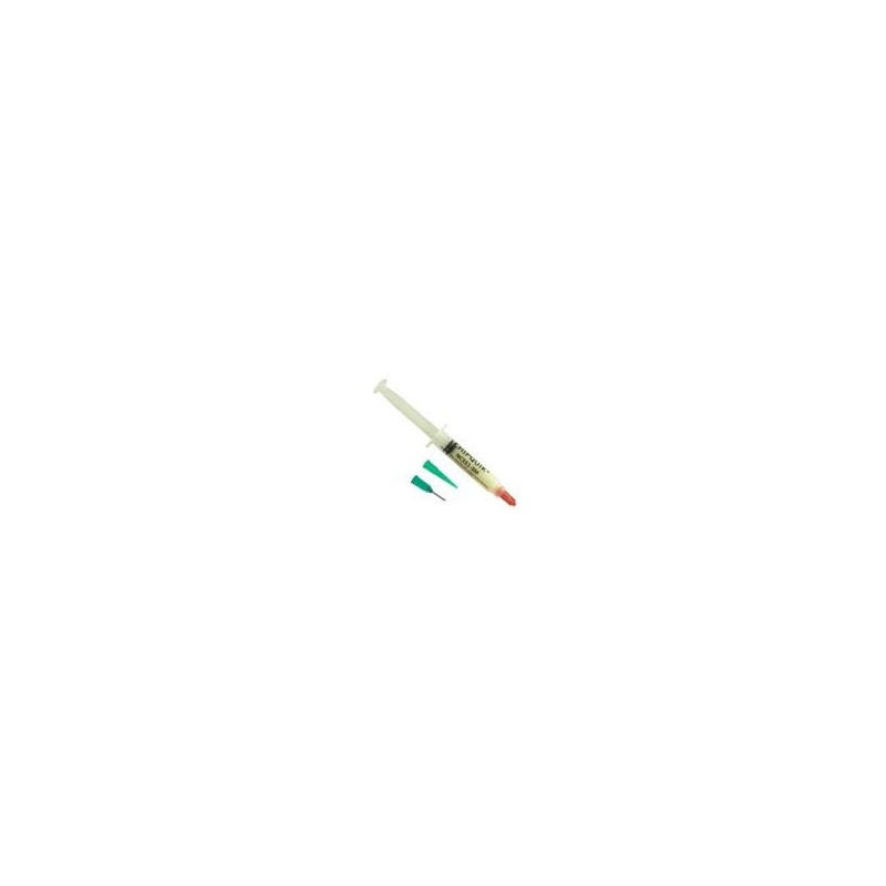 1 pcs : NC551-3M - Soldering Flux ROL0 No-Clean Tack Flux in 3cc/3g Luer Lock Manual Syringe w/tips