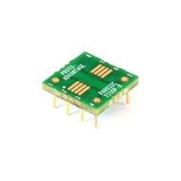 1 pcs : PA0032C - PCBs & Breadboards TSSOP-8 to DIP-8 SMT Adapter (0.65 mm pitch) Compact Series