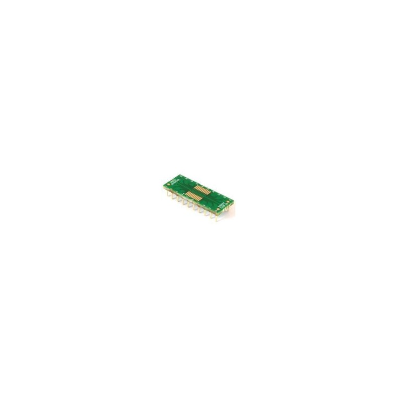1 pcs : PA0035C - PCBs & Breadboards TSSOP-20 to DIP-20 SMT Adapter (0.65 mm pitch) Compact Series