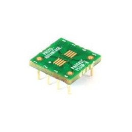 1 pcs : PA0042C - PCBs & Breadboards VSSOP-8 to DIP-8 SMT Adapter (0.5 mm pitch) Compact Series