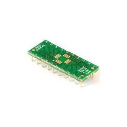 1 pcs : PA0063C - PCBs & Breadboards QFN-20 to DIP-20 SMT Adapter (0.5 mm pitch, 4 x 4 mm body) Compact Series