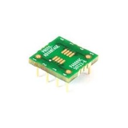 1 pcs : PA0089C - PCBs & Breadboards SOT23-8/TSOT-8 to DIP-8 SMT Adapter (0.65 mm pitch) Compact Series