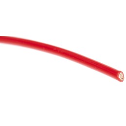 1 Reel of 100 M - RS PRO Red 0.6 mm² Hook Up Wire, 20 AWG, 19/0.2 mm, 100m, PTFE Insulation
