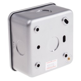 1 pcs - RS PRO Grey Metal Clad Switch, 2 Way, 2 Gang