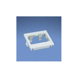 10 pcs : CHF2IW-X - Wire Ducting & Raceways Insert 2 Port 1/2 SZ Flat Off Whit