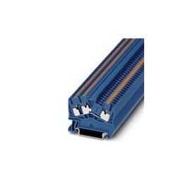 1 pcs : 3211906 - DIN Rail Terminal Blocks PTS 2,5-TWIN BU
