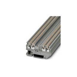 10 pcs : 3208199 - DIN Rail Terminal Blocks PT1,5/S-QUATTROBK