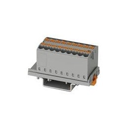 10 pcs : 3273002 - DIN Rail Terminal Blocks PTFIX 6X2,5-NS35 BU 2.5mm2 NS35 DIN Trns