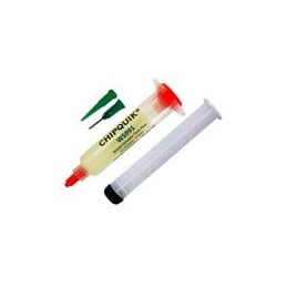 1 pcs : WS991 - Soldering Flux Water-Soluble Tacky Flux 10cc Syringe w/plunger & tip