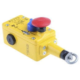 1 pcs - Allen Bradley Guardmaster 440E Cable Switch, 75m, 2NO/2NC, Straight