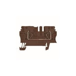 1 pcs : 1683300000 - DIN Rail Terminal Blocks ZDU 2.5 BR