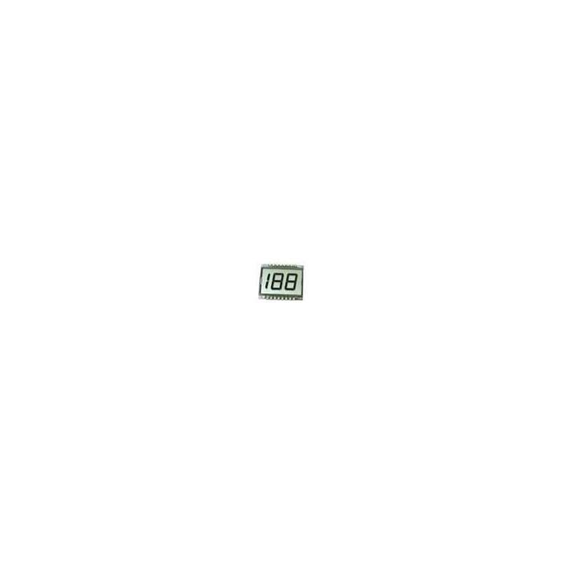 10 pcs : LCD-S2X1C50TR - LCD Numeric Display Modules .5' 2.5Digit TN REF