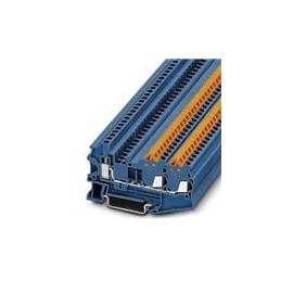 1 pcs : 3050057 - DIN Rail Terminal Blocks QTCU 1.5-TWIN BU