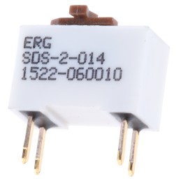 1 pcs - ERG 2 Way Through Hole DIP Switch SPST