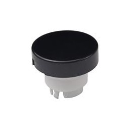 1 pcs : AT3002A - Switch Bezels / Switch Caps ROUND BLACK CAP FOR YB NON-ILLUMINATED