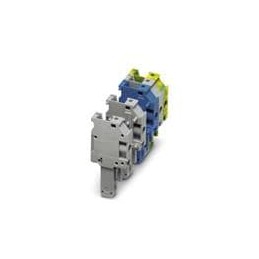 10 pcs : 3060092 - DIN Rail Terminal Blocks UP 4/ 1-R BU