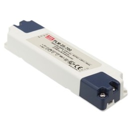 1 pcs - MEAN WELL LED Driver, 42 - 72V Output, 25W Output, 350mA Output, Constant Current