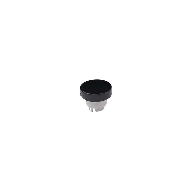 10 pcs : AT3002A - Switch Bezels / Switch Caps ROUND BLACK CAP FOR YB NON-ILLUMINATED