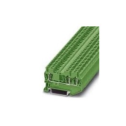 10 pcs : 3037326 - DIN Rail Terminal Blocks ST 2.5-TWIN GN