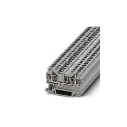 1 pcs : 3037180 - DIN Rail Terminal Blocks ST-4 BK