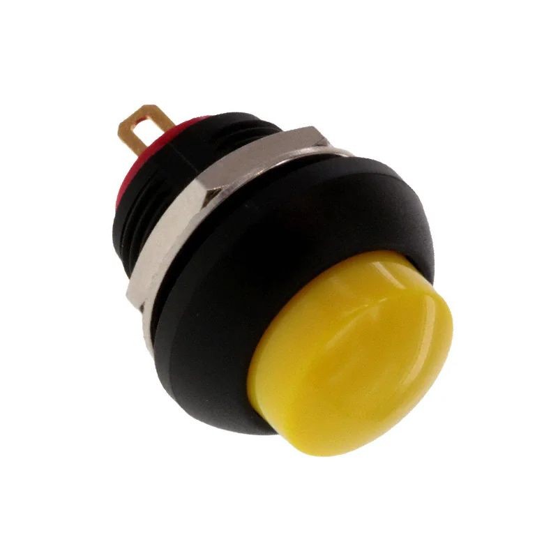 1 pcs - TE Connectivity PB7 Series Push Button Switch, On-(On), Panel Mount, SPST - NC, 50 V dc, 125V ac, IP68