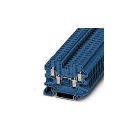 1 pcs : 3048836 - DIN Rail Terminal Blocks UT 4-QUATTRO HV BU