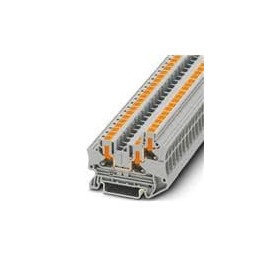 10 pcs : 1088731 - DIN Rail Terminal Blocks PTV 4-TWIN