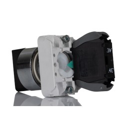 1 pcs - RS PRO Short Lever Selector Switch - (2NO) 22.5mm Cutout Diameter 3 Positions