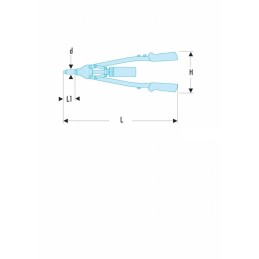 1 pcs - Facom Plier Type Riveter