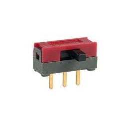 1 pcs : SS12SDH4 - Slide Switches ON-NONE-ON SPDT