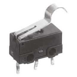 1 pcs - Panasonic Simulated Roller Lever Micro Switch, PCB Terminal, 1 A @ 30 V dc, SP-CO, IP40