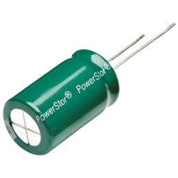 5 pcs - Eaton 25F Supercapacitor -10 - +30% Tolerance, 2.7V dc, Through Hole