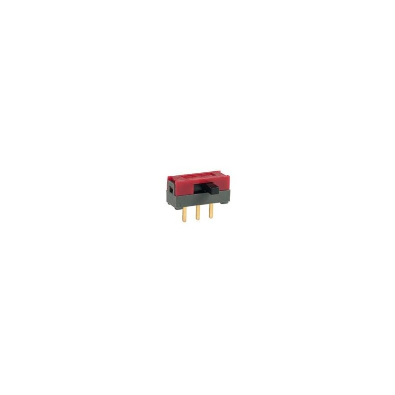 10 pcs : SS12SDH4 - Slide Switches ON-NONE-ON SPDT