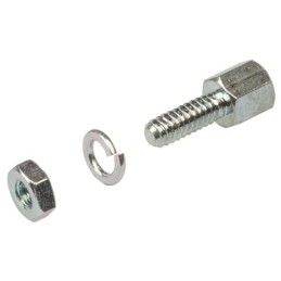 100 pcs - RS PRO Screw Lock For Use With D Connector