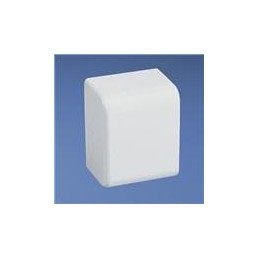 1 pcs : ECFX10WH-X - Wire Ducting & Raceways LDPH10/LD2P10 PWR Rated End Cap Fitt