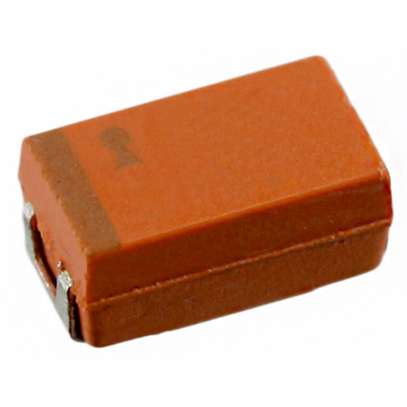 100 pcs - KYOCERA AVX 22μF Tantalum Capacitor 10V dc, TAJ Series