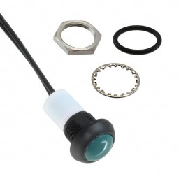 1 pcs - TE Connectivity PB6 Series Push Button Switch, (On)-Off, Panel Mount, SPST - NO, 50 V dc, 125V ac, IP68