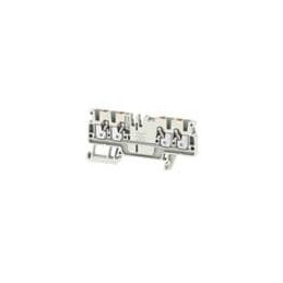10 pcs : 2003130000 - DIN Rail Terminal Blocks A4C 2.5 LTGY