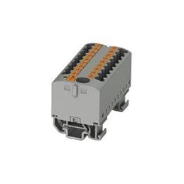 10 pcs : 3274168 - DIN Rail Terminal Blocks PTFIX6/6X2,5NS15ABU 2.5mm2 w/6mm2 feedin