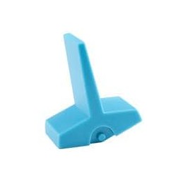 1 pcs : AT4157G - Switch Bezels / Switch Caps .595' WIDE BLUE+D184 PADDLE CAP