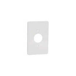 10 pcs : SQWS422001WH - Switch Fixings 1 G MID+ SINGLE OUTLET WALL PLATE WH
