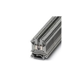 10 pcs : 3004362 - DIN Rail Terminal Blocks UK5N 6.2mm FEED THRU 600V 30A GRAY