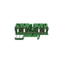 1 pcs : 1683440000 - DIN Rail Terminal Blocks ZDU 2.5/4AN GREEN
