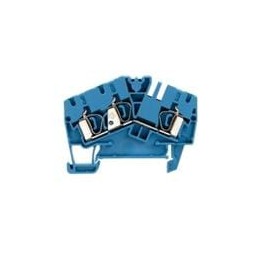 1 pcs : 1770860000 - DIN Rail Terminal Blocks ZDU 4-2/3AN BL