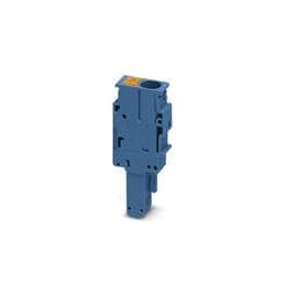 10 pcs : 3211951 - DIN Rail Terminal Blocks PP-H 4/ 1-L BU