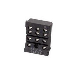 10 pcs : PY11-02 - Relay Sockets & Fixings MY3 SOCKET PCB Term.