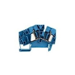 1 pcs : 1771390000 - DIN Rail Terminal Blocks ZDU 6-2/2AN BL