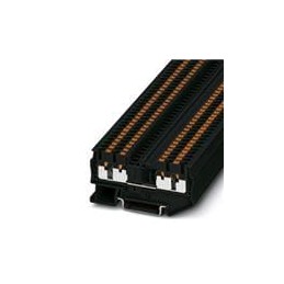 10 pcs : 3214424 - DIN Rail Terminal Blocks PT 2,5-QUATTRO BK