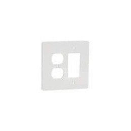 10 pcs : SQWS802452WH - Switch Fixings 2 G MID+ 1 DUPLEX 1 DECO WP WH